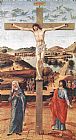Giovanni Bellini Canvas Paintings - Crucifix